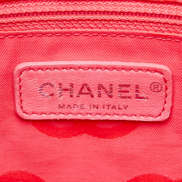 シャネル マトラッセ カンボンライン トートバッグ ハンドバッグ ブラック レザー レディース CHANEL 【中古】