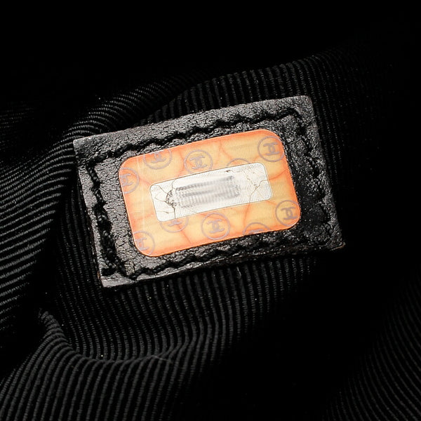 シャネル ブラック キャビアスキン チェーン ショルダーバッグ レディース CHANEL 中古