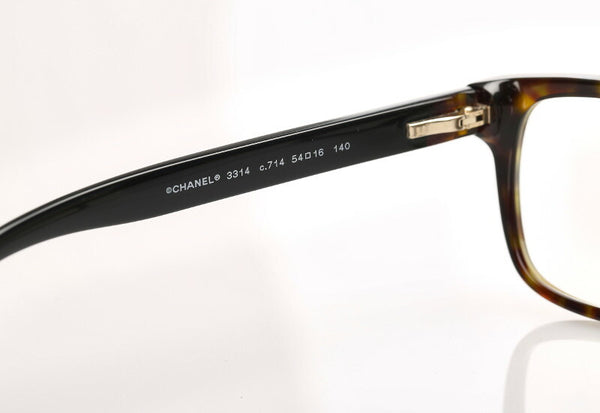 シャネル ブラウン プラスチック サングラス メガネ レディース CHANEL 中古