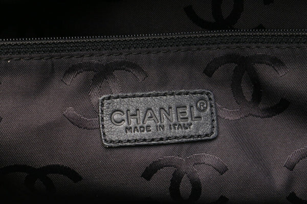 シャネル ブラック レザー ハンドバッグ ショルダーバッグ 2WAY レディース CHANEL 中古