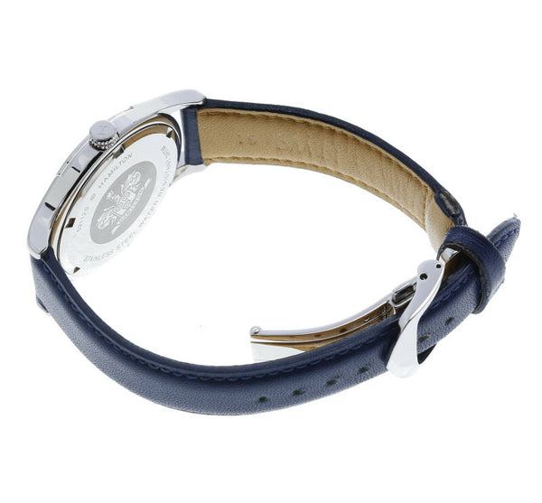 21120 ネイビー シルバー文字盤 腕時計 メンズ クオーツ 中古