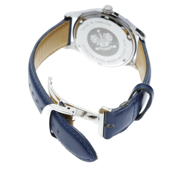 21120 ネイビー シルバー文字盤 腕時計 メンズ クオーツ 中古