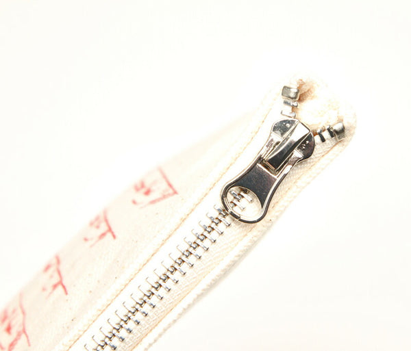 シャネル ノベルティ アイボリー キャンバス アクセサリーポーチ レディース CHANEL 中古