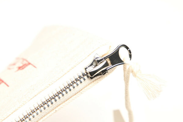 シャネル ノベルティ アイボリー キャンバス アクセサリーポーチ レディース CHANEL 中古