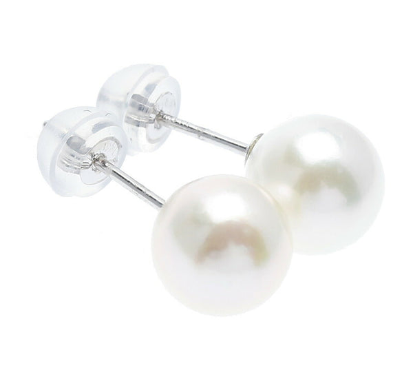 13701 アコヤパール7.8mm ピアス レディース 【中古】