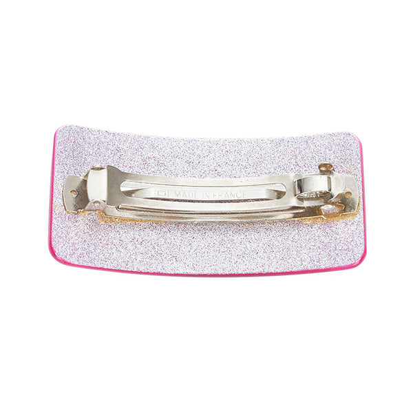 シャネル ピンク プラスチック ココマーク ラメ ヘアアクセサリー レディース CHANEL 【中古】