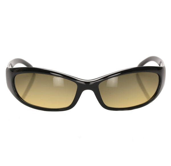 シャネル ブラック プラスチック サングラス ユニセックス CHANEL 中古