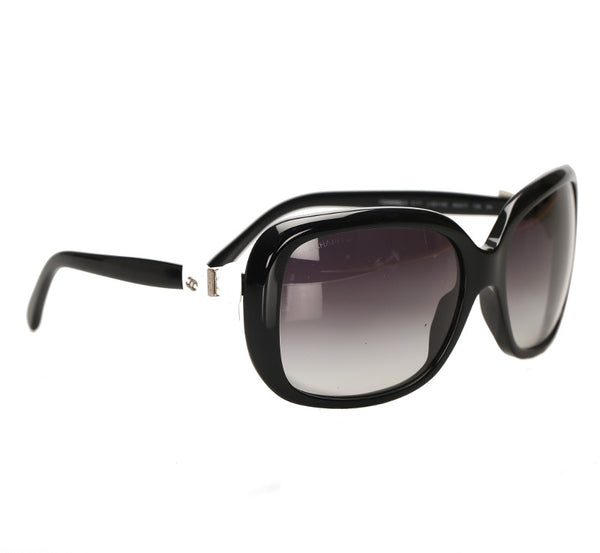 シャネル ブラック プラスチック サングラス  CHANEL 中古