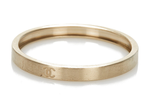 シャネル ブラック ホワイト プラスチック メッキ ブレスレット レディース CHANEL 中古