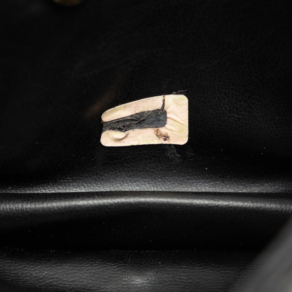 シャネル マトラッセ ココマーク ゴールド金具 ボディバッグ ウエストバッグ ブラック ラムスキン レディース CHANEL 【中古】