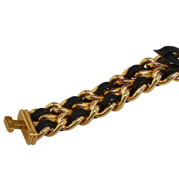 シャネル プルミエール 腕時計 #M H0001 クオーツ ブラック文字盤 メッキ レディース CHANEL 【中古】