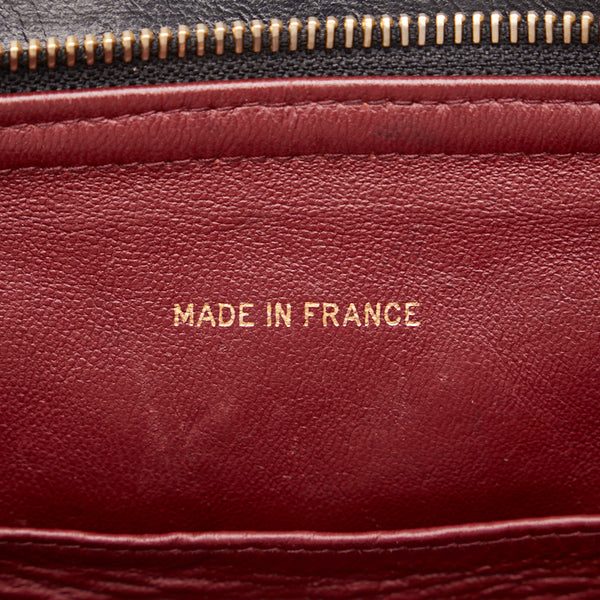 シャネル マトラッセ ココマーク ゴールド金具 チェーン ショルダーバッグ トートバッグ ブラック ラムスキン レディース CHANEL 【中古】