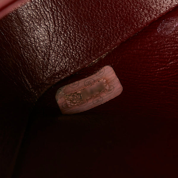 シャネル マトラッセ  ダイアナ ゴールド金具 チェーン ショルダーバッグ ブラック ラムスキン レディース CHANEL 【中古】