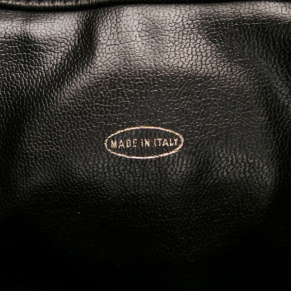 シャネル マトラッセ ココマーク  ブラック ラムスキン チェーン リュック バックパック レディース CHANEL 【中古】