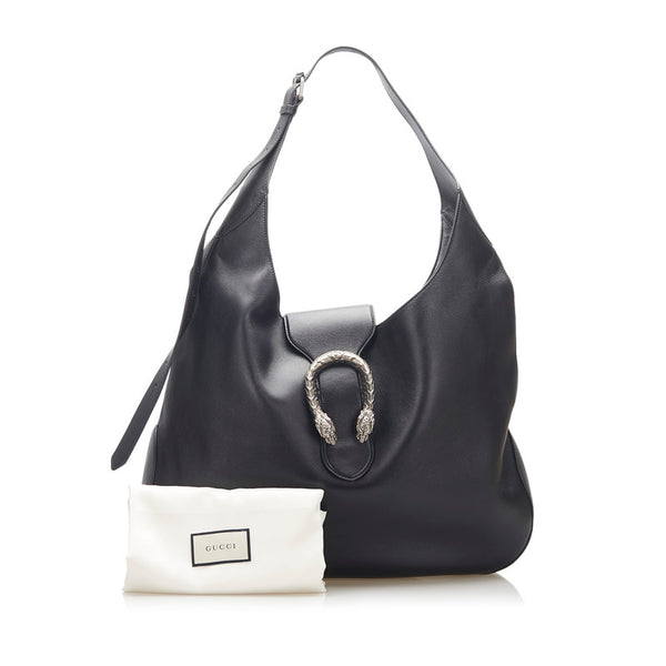 453726  ブラック レザー トートバッグ ショルダーバッグ レディース 中古