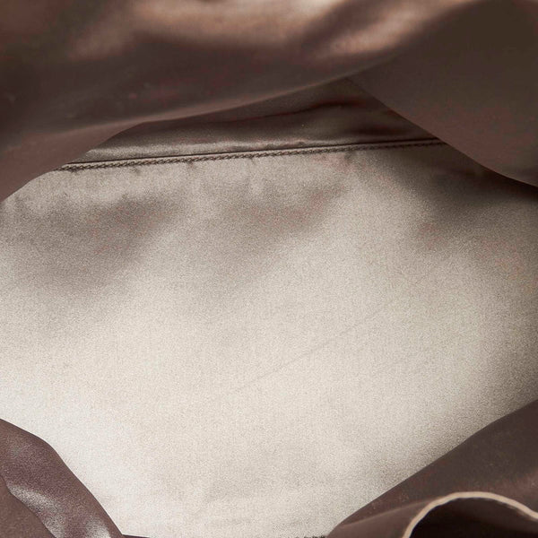 シャネル マトラッセ  ベージュ レザー チェーンショルダーバッグ レディース CHANEL 【中古】