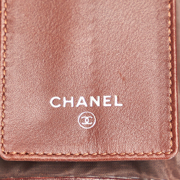 シャネル ブラウン レザー キーケース レディース CHANEL 【中古】