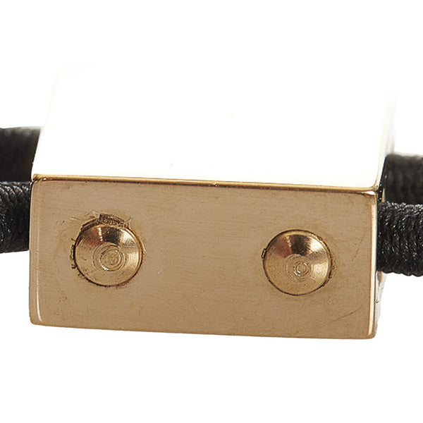 シャネル ピンク ブラック プラスチック ヘアアクセサリー レディース CHANEL 【中古】