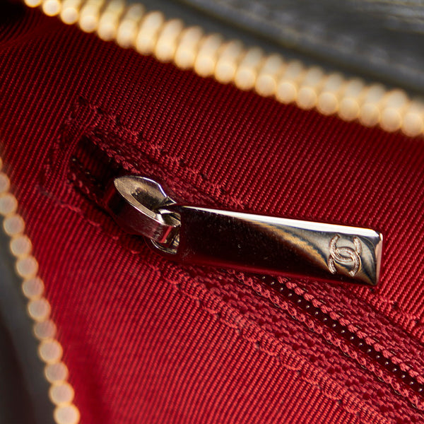 シャネル マトラッセ ガブリエル ホーボー  ブラック レザー チェーン トートバッグ レディース CHANEL 【中古】