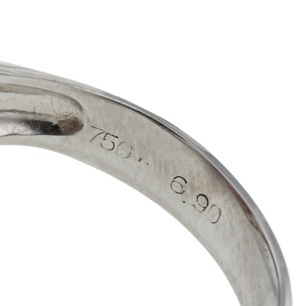 750 ルビー6.90ct ダイヤ0.76ct K18 ルビー リング 10g リング 指輪 レディース 10号 【中古】