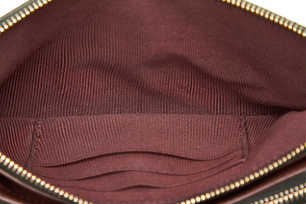 シャネル マトラッセ エンプロイダリー ブラック ラムスキン ウォレットチェーン レディース CHANEL 中古