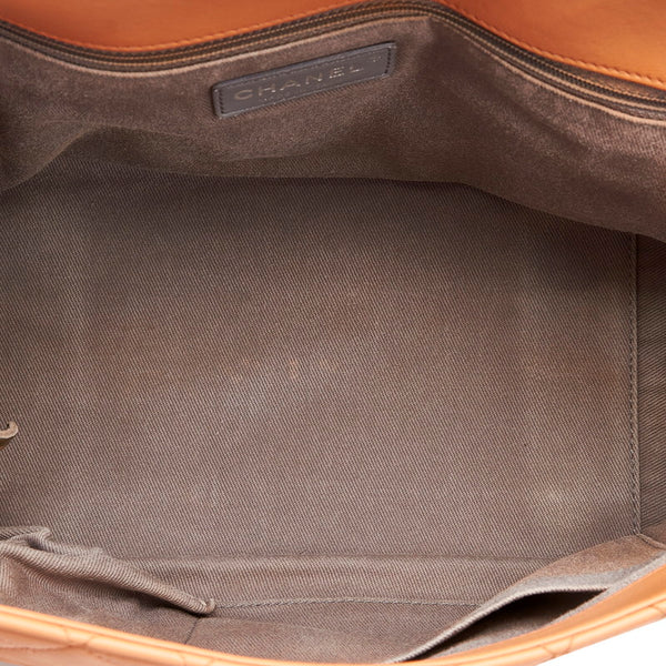 シャネル ボーイシャネル ココマーク ワンショルダーバッグ ハンドバッグ サーモンピンク レザー レディース CHANEL 【中古】