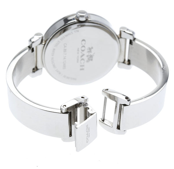 コーチ CA89.7.14.1248S シルバー ステンレススチール 腕時計 レディース COACH クオーツ シルバー文字盤文字盤 中古