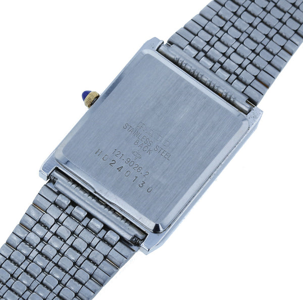 ラドー 121.9026-2 H0240130 ステンレス 腕時計 レディース RADO クオーツ シルバー文字盤 中古