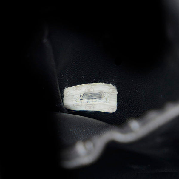 シャネル ビコローレ ココマーク ミニ ハンドバッグ バニティバッグ ブラック レザー レディース CHANEL 【中古】