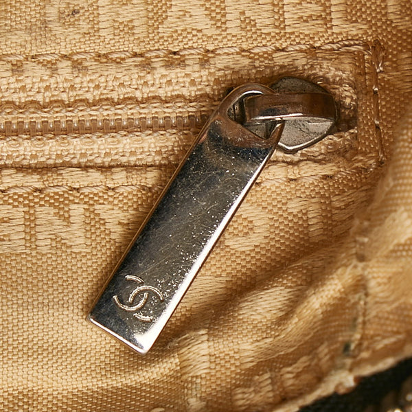 シャネル フリンジ ハンドバッグ ブラック レザー レディース CHANEL 【中古】