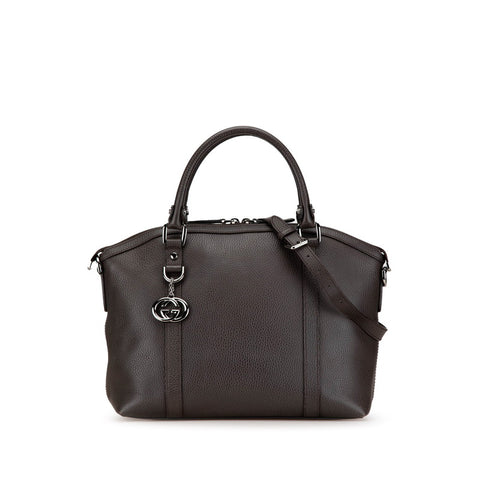 グッチ ハンドバッグ ショルダーバッグ 2WAY 341503 ブラウン レザー レディース GUCCI 【中古】