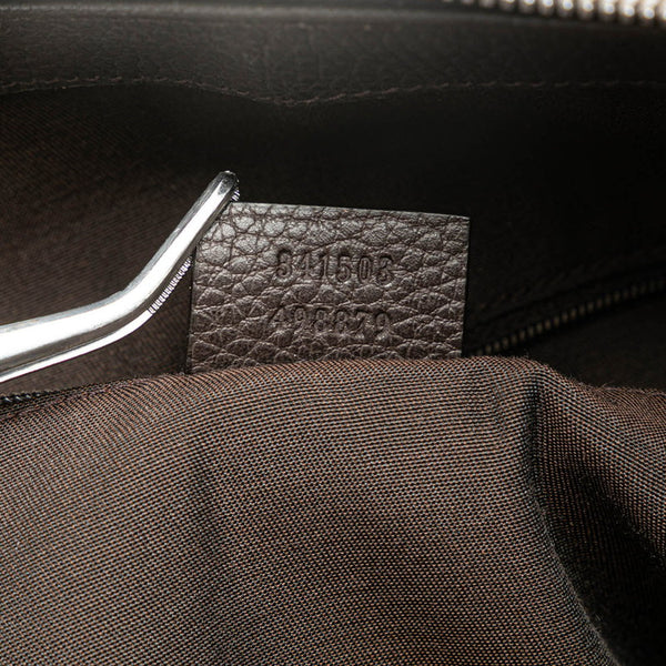 グッチ ハンドバッグ ショルダーバッグ 2WAY 341503 ブラウン レザー レディース GUCCI 【中古】