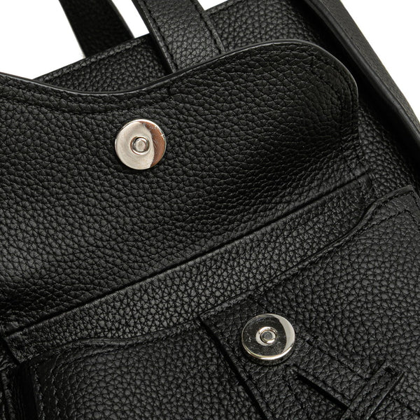 ディオール サドル ミニ トートバッグ ショルダーバッグ 2WAY ブラック レザー レディース Dior 【中古】