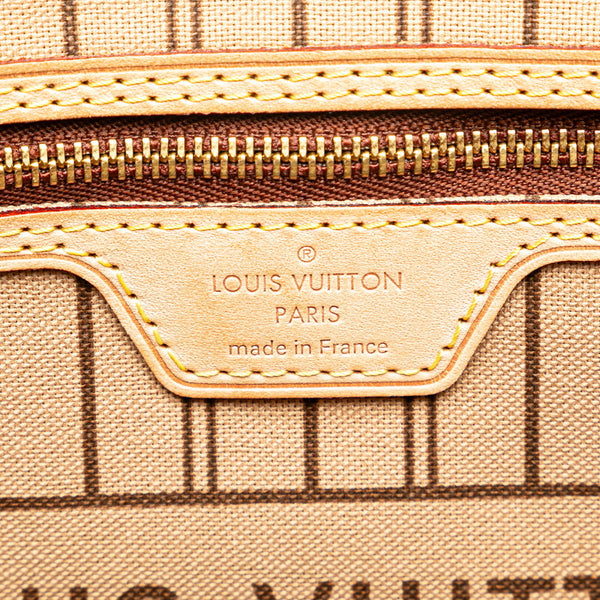 ルイ ヴィトン モノグラム ネヴァーフルPM ハンドバッグ トートバッグ M40155 ブラウン PVC レザー レディース LOUIS VUITTON 【中古】