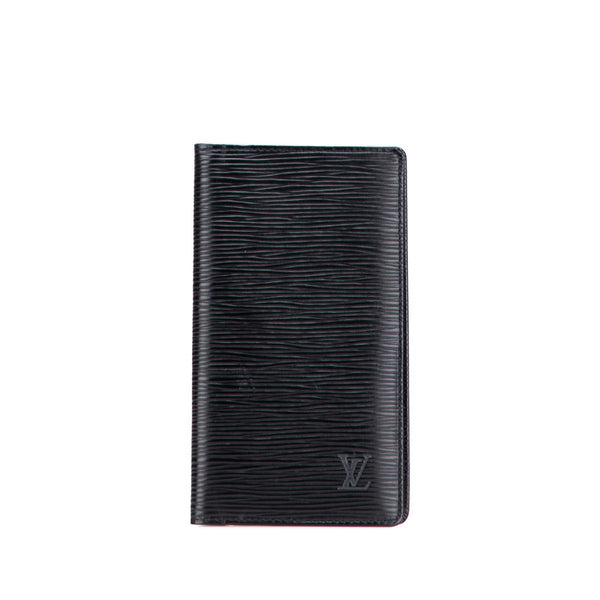 ルイ ヴィトン エピ アジェンダ ポッシュ 手帳カバー R20522 ノワール ブラック レザー レディース LOUIS VUITTON 【中古】