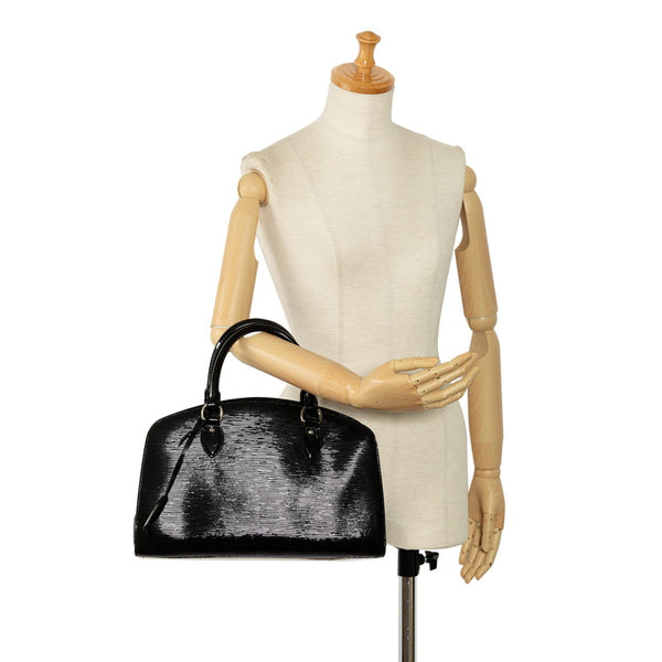 ルイ ヴィトン エピ ポンヌフPM ハンドバッグ M5907N ノワール ブラック パテントレザー レディース LOUIS VUITTON 【中古】