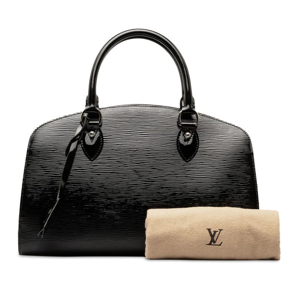 ルイ ヴィトン エピ ポンヌフPM ハンドバッグ M5907N ノワール ブラック パテントレザー レディース LOUIS VUITTON 【中古】