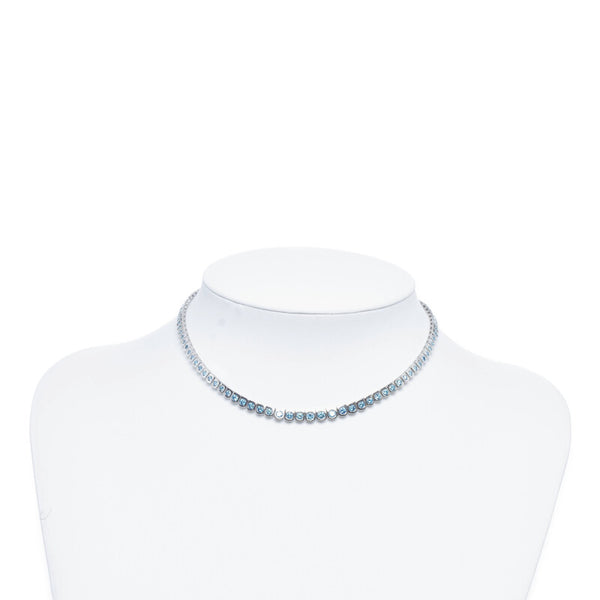 Pt850 プラチナ ダイヤ3.04ct ネックレス レディース 【中古】