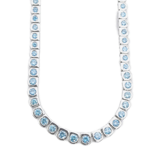Pt850 プラチナ ダイヤ3.04ct ネックレス レディース 【中古】
