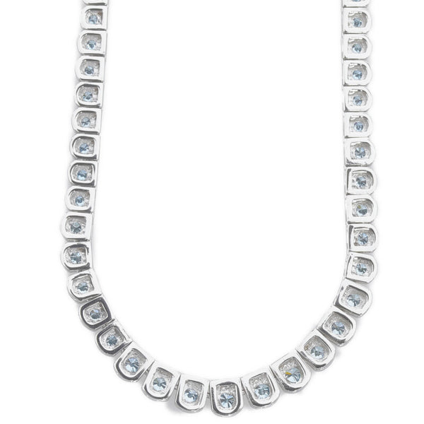 Pt850 プラチナ ダイヤ3.04ct ネックレス レディース 【中古】