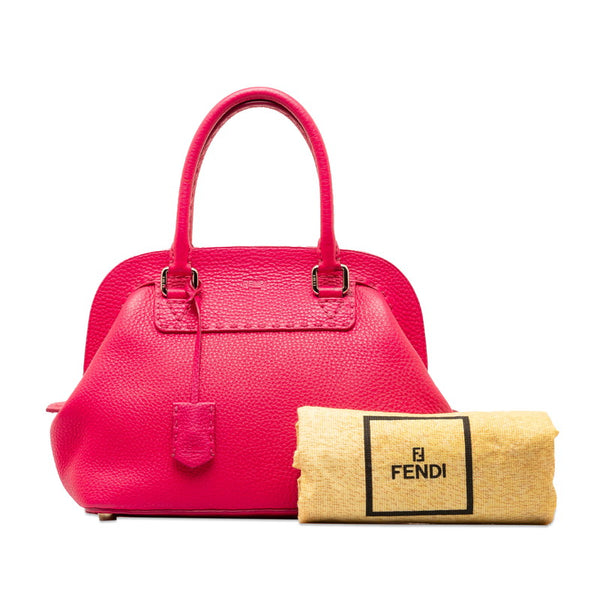 フェンディ セレリア アデーレ ハンドバッグ 8BN255 ピンク レザー レディース FENDI 【中古】