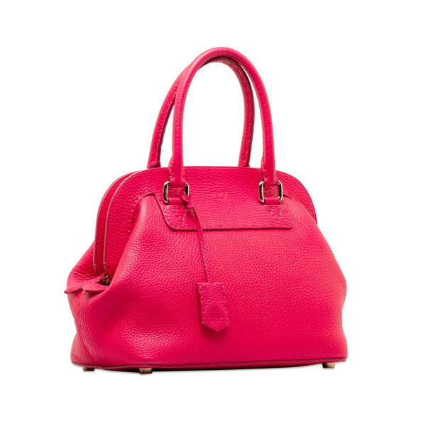 フェンディ セレリア アデーレ ハンドバッグ 8BN255 ピンク レザー レディース FENDI 【中古】