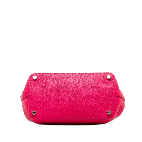 フェンディ セレリア アデーレ ハンドバッグ 8BN255 ピンク レザー レディース FENDI 【中古】