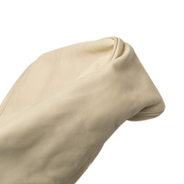 シャネル カメリア ココマーク ハンドバッグ トートバッグ ベージュ レザー レディース CHANEL 【中古】