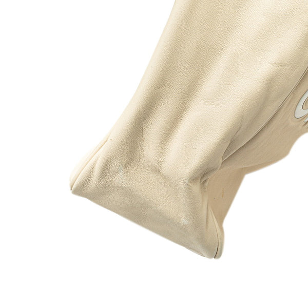 シャネル カメリア ココマーク ハンドバッグ トートバッグ ベージュ レザー レディース CHANEL 【中古】