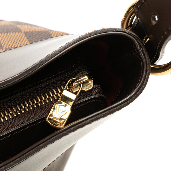 ルイ ヴィトン ダミエ システィナMM ワンショルダーバッグ N41541 ブラウン PVC レザー レディース LOUIS VUITTON 【中古】