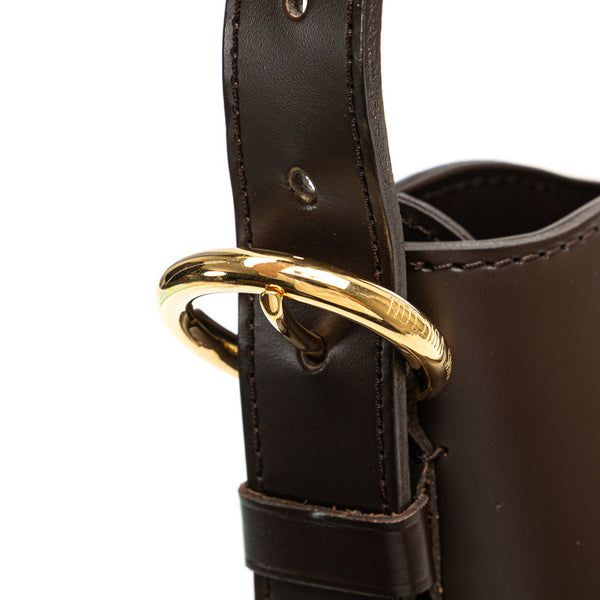 ルイ ヴィトン ダミエ システィナMM ワンショルダーバッグ N41541 ブラウン PVC レザー レディース LOUIS VUITTON 【中古】
