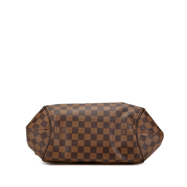 ルイ ヴィトン ダミエ システィナMM ワンショルダーバッグ N41541 ブラウン PVC レザー レディース LOUIS VUITTON 【中古】