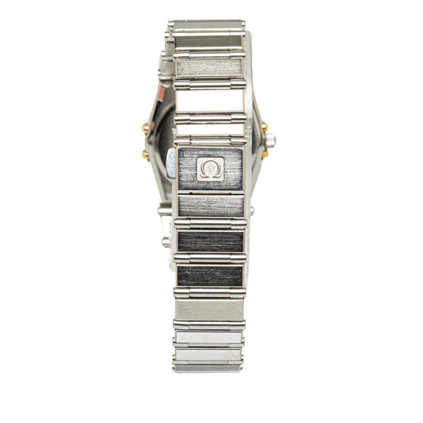 オメガ コンステレーション 腕時計 795.1080 クオーツ ホワイト文字盤 ステンレススチール メッキ レディース OMEGA 【中古】