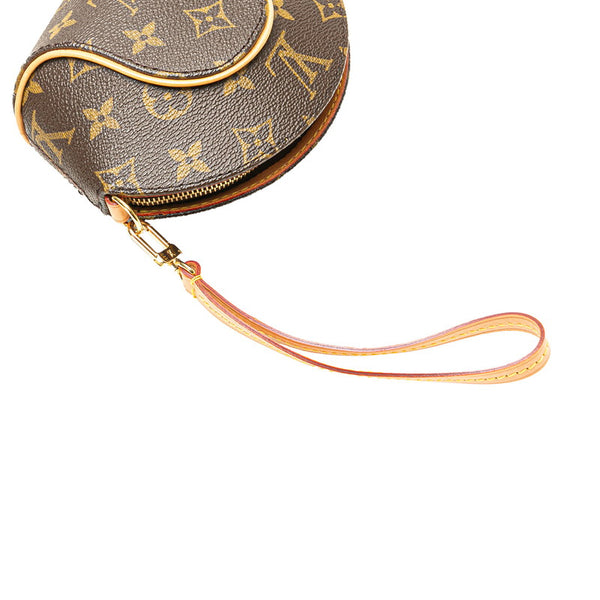 ルイ ヴィトン モノグラム ミニ エリプス ショルダーバッグ M51129 ブラウン PVC レザー レディース LOUIS VUITTON 【中古】